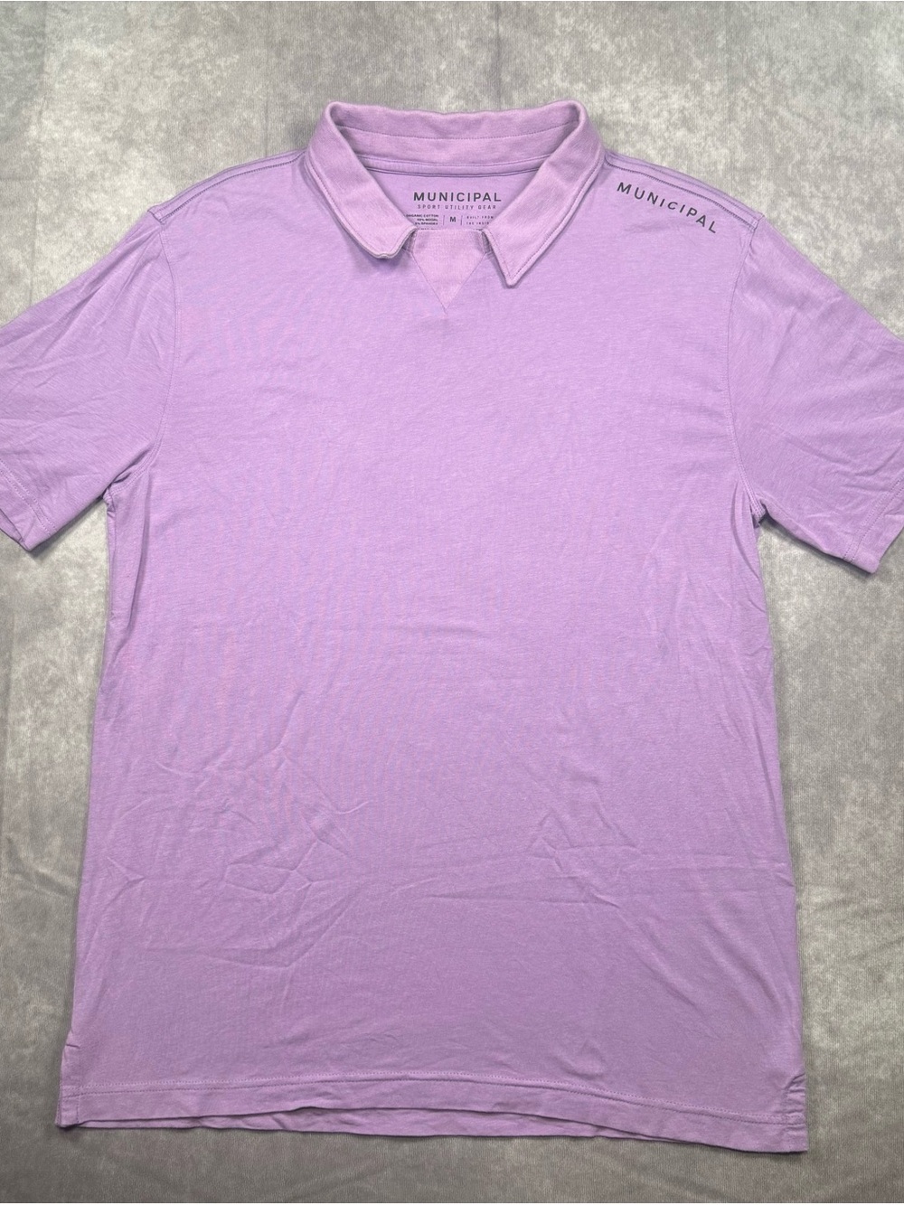 EUC Men's Municipal Lavender Polo Shirt - M